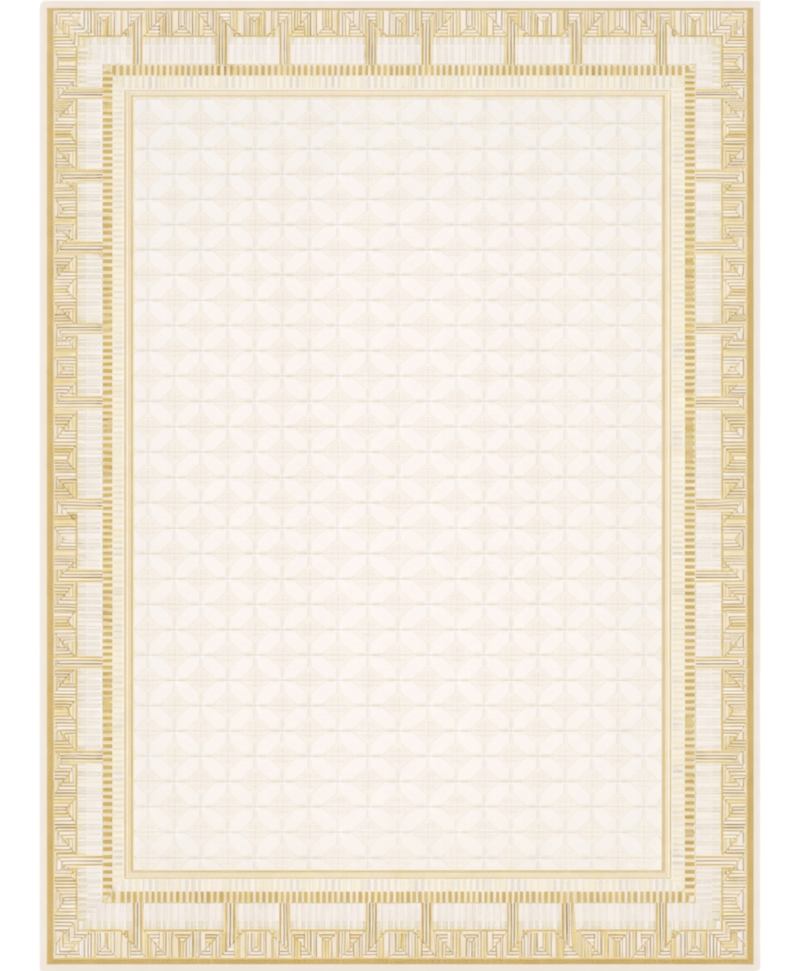 Boxy Traditional Rug Sofia 603 Rug – Soft Boxy Border Design – Lotus Rugs Inc.